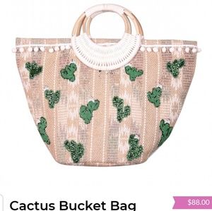 Cactus bucket bag❤